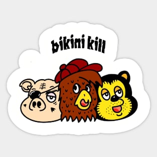 bikini kill Sticker